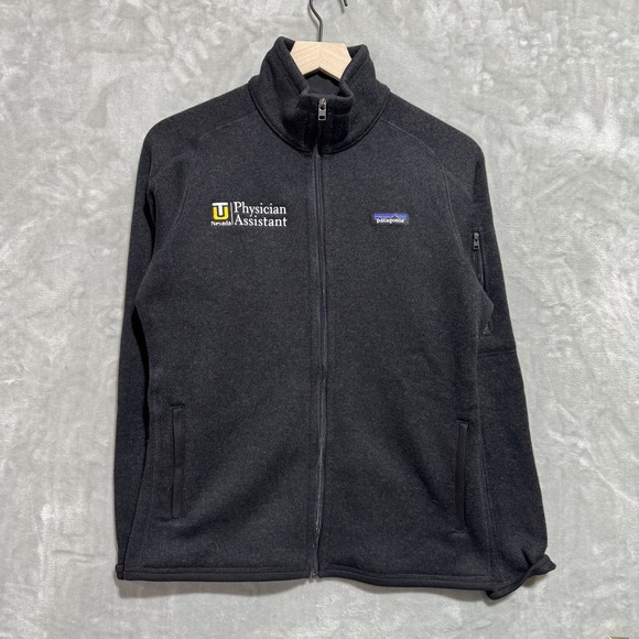 Patagonia‎ Full Zip Sweater Jacket Mens Medium Fleece Nevada Physician Assistant - Picture 1 of 8